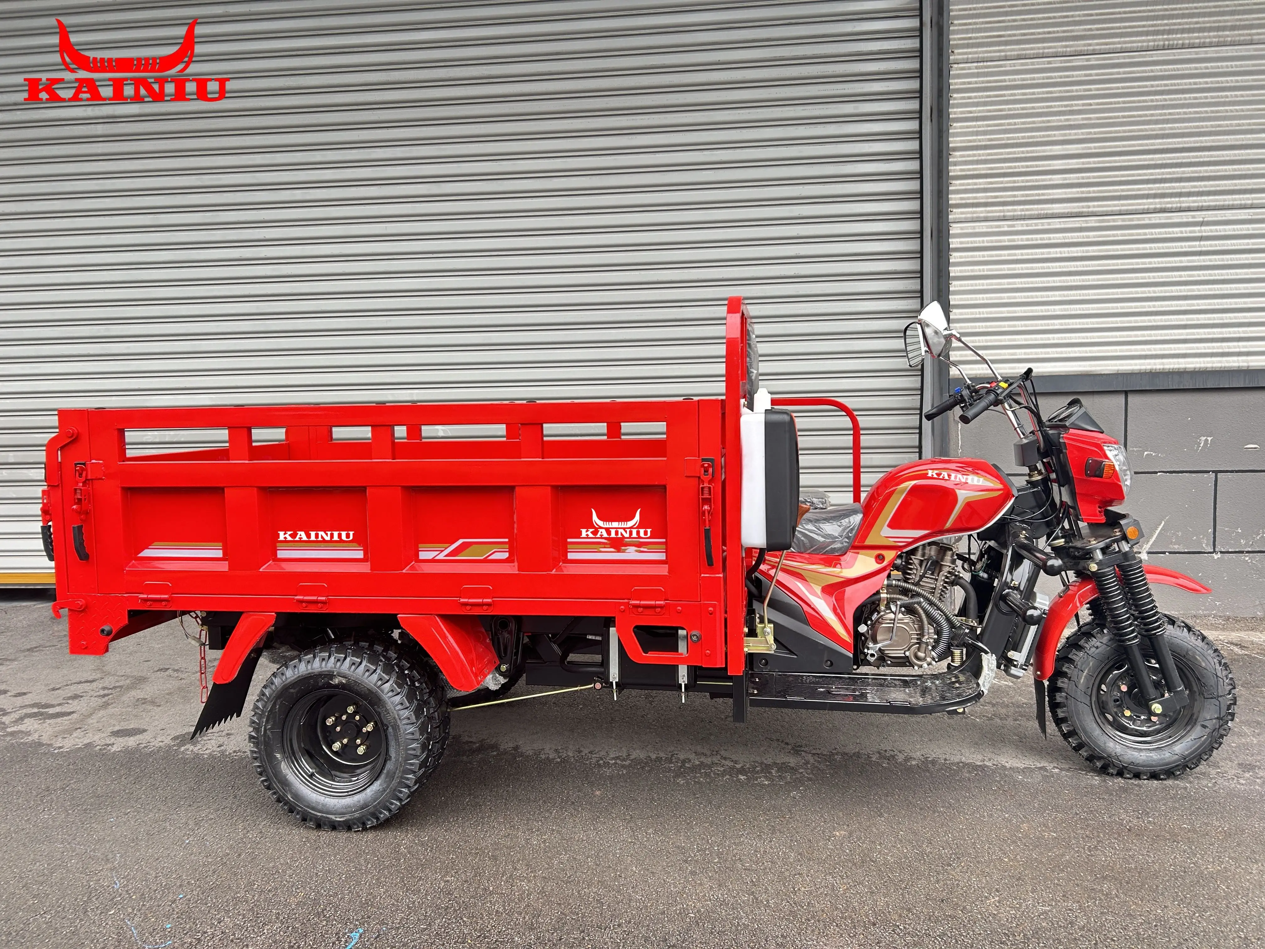 بيع المصنع مباشرة تصميم مخصص 3 عجلة دراجة نارية البضائع KAINIU Q3 ترقية 250CC مع البقشيش الثقيلة دراجة ثلاثية العجلات البنزين #5