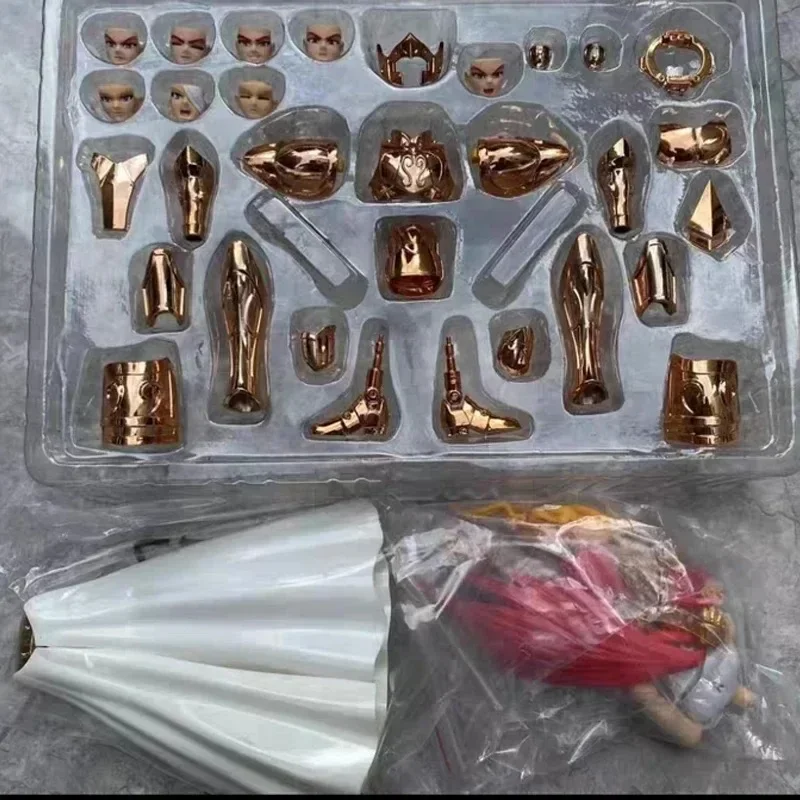 

CS Saint Seiya Myth Cloth EX Aquarius Camus Hyoga Cygnus Head Gold 24K OCE Knights of the Zodiac Anime Action Figure in Stock