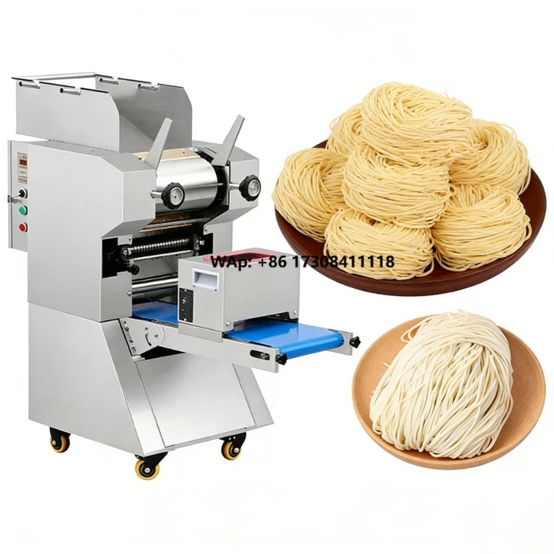 Commercial Round Noodle Making Chinese Automatic Industrial Pasta Machine
