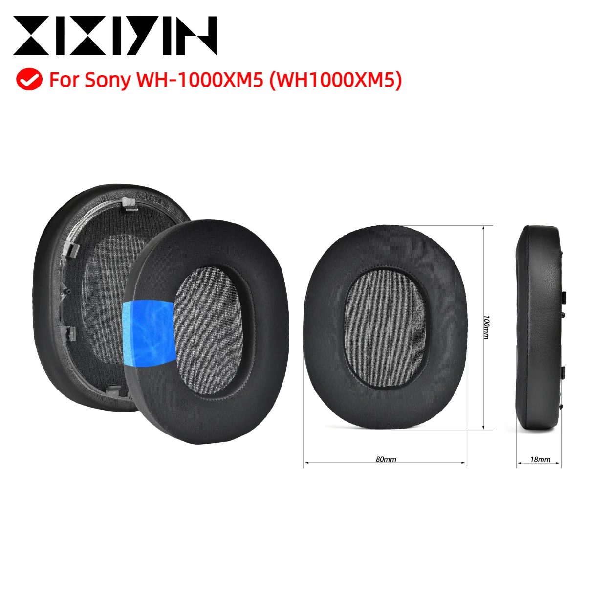 

Cooling-Gel Replacement Earpads for Sony WH-1000XM5 Gaming Headphones