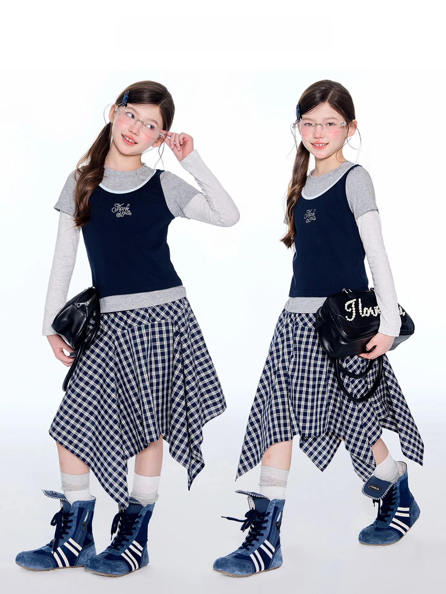 gonna-a-quadri-per-ragazze-opennunu-gonna-lunga-casual-primaverile-a-vita-alta-design-irregolare-delicata-sulla-pelle-versatile-con-senso-di-design-per-bambini