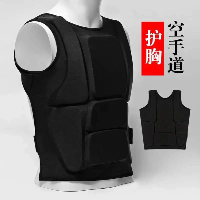 Karate chest armor armor competition training basketball collision avoidance taekwondo practical sports empty handed