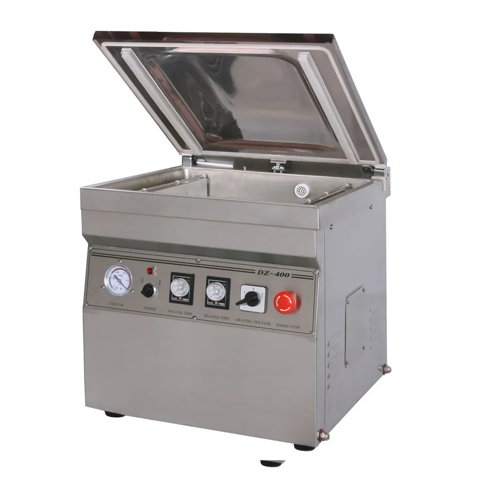 DZ-400/2T Hualian Automatic Food Vacuum Packaging Machine