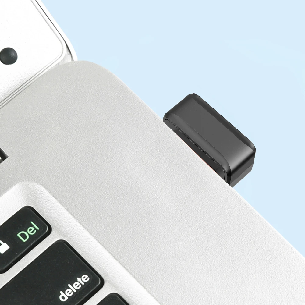

USB Fingerprint Key Reader Anti-Spoofing Speedy Matching Security Key Windows Hello 360° Touch Mini Fingerprint Reader for PC