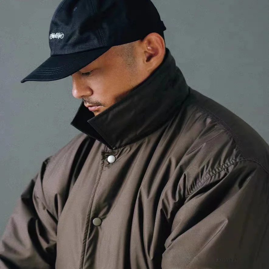 

Свободный крой Jaet MDNS X Peace And ter 0th Anniversary Collaboration Молодежный повседневный длинный свете Теплый хлопковый Jaet