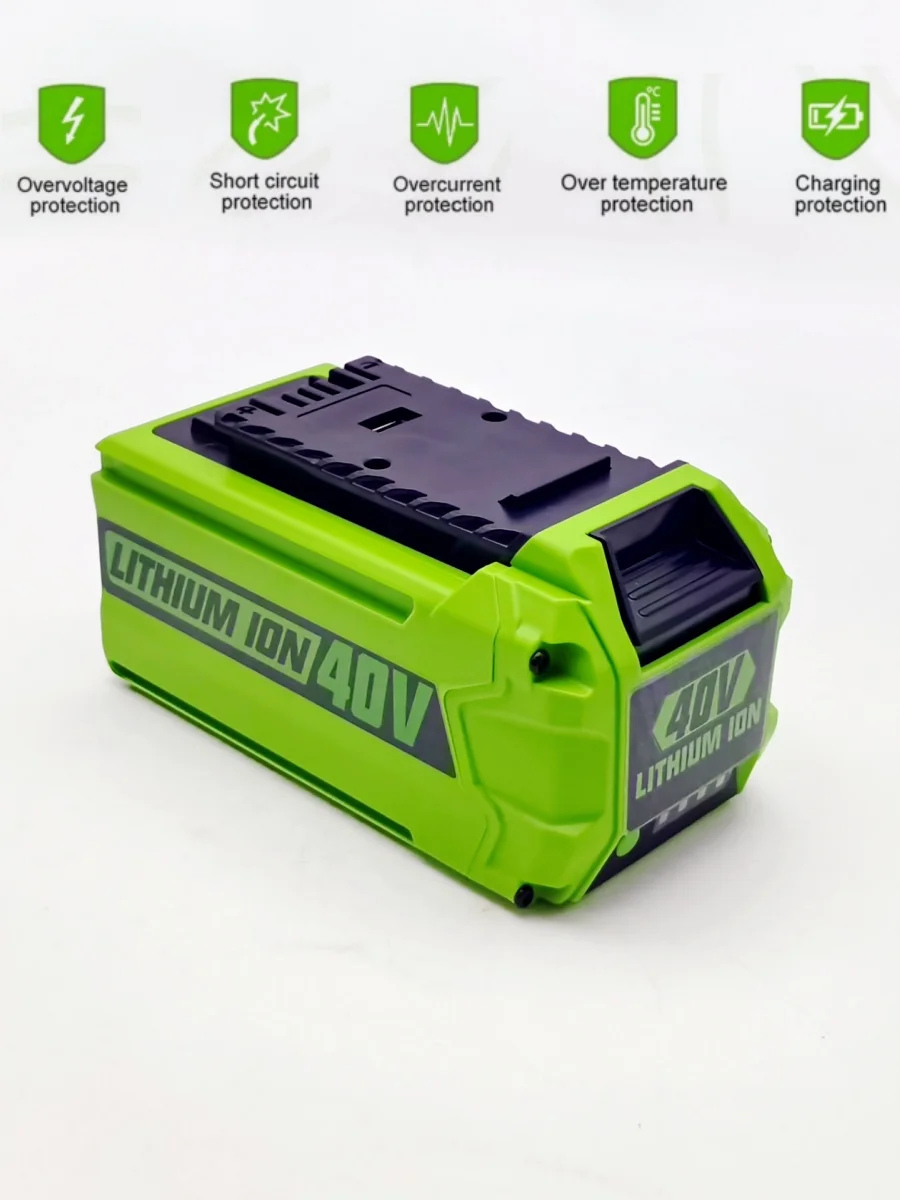 100% New for GreenWorks 40V 6.0Ah G-MAX Li-ion Battery for Lawn Mower Gardening Power Tools