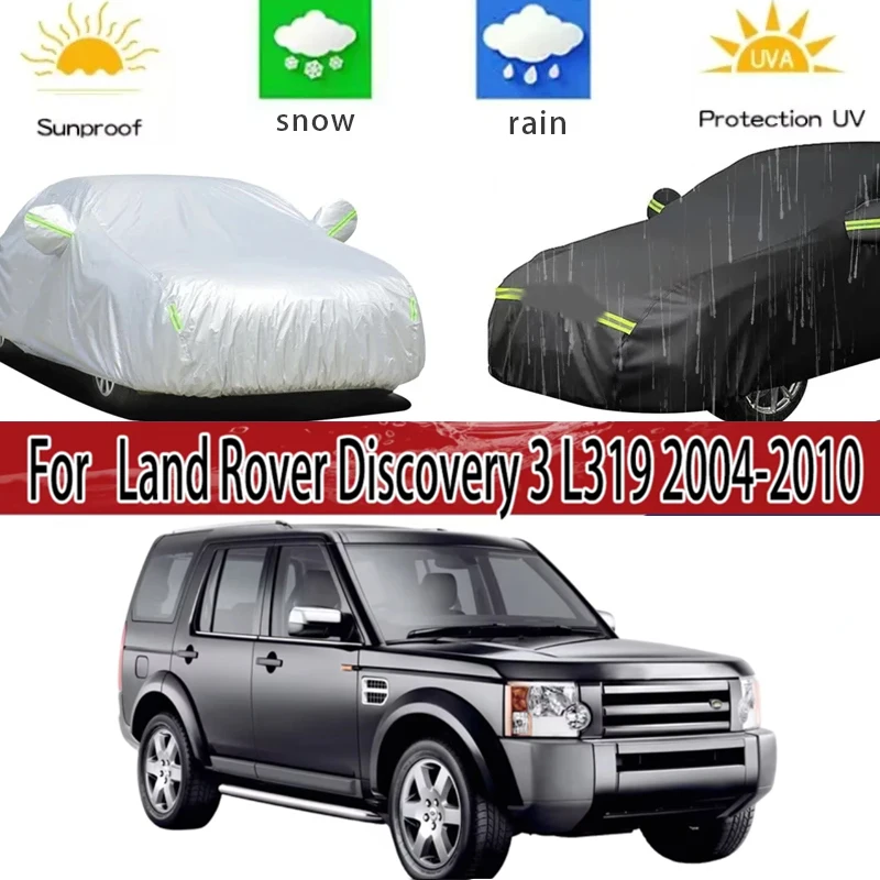 

For Land Rover Discovery 3 L319 2004-2010 Full Car Covers Outdoor Sun Anti UV Rain Snow Dust Protection Oxford Cloth Accessories