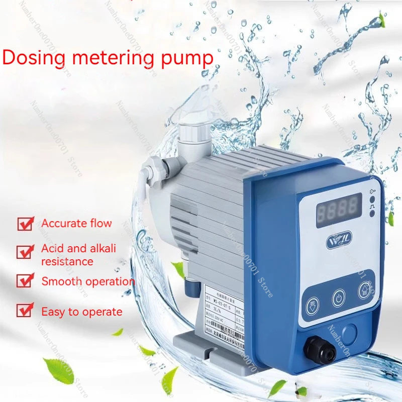 Water Treatment Liquid Micro-acid Chemical Chlorine Metering Dosing Pump Electromagnetic Diaphragm Pump