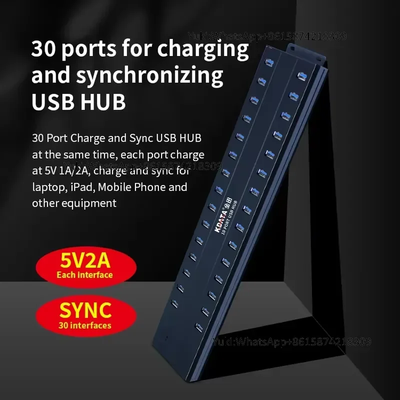 Cheap 3000w Hub Motor High Speed USB 3.0 Charging Industrial 30 Port Usb c Hub