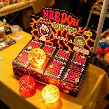 Schylling Needoh Blind Box Flash Meteorite Ball Decompression Maltose Decompression Artifact Slow Rebound Decompression Vent Toy