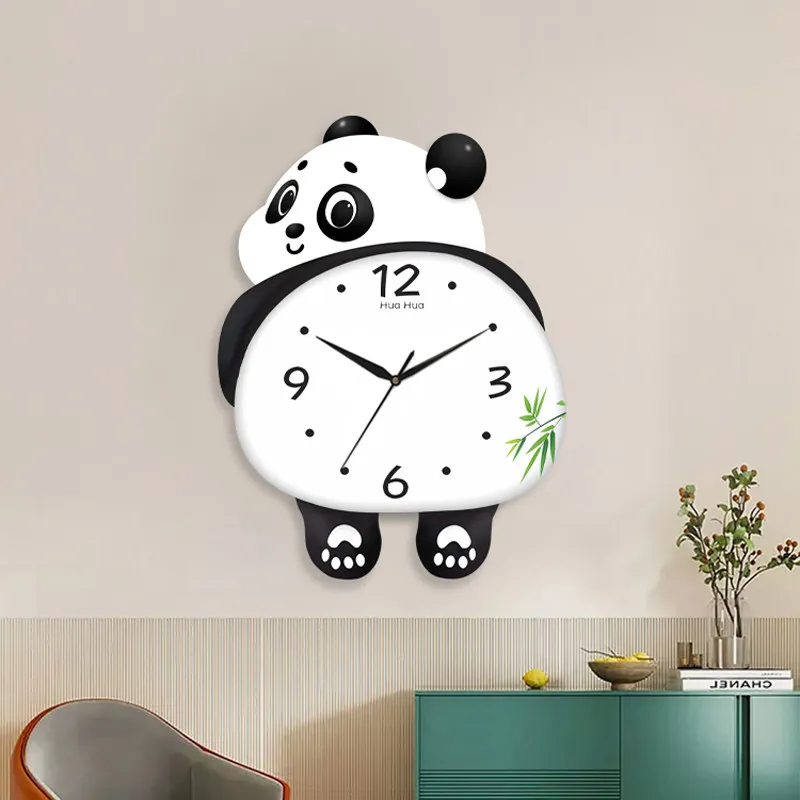 Bedside Bedroom Wall Watch Pendulum Decoration Design Modern Wall Watch Living Room Kitchen Orologio Da Parete Decor Items Home