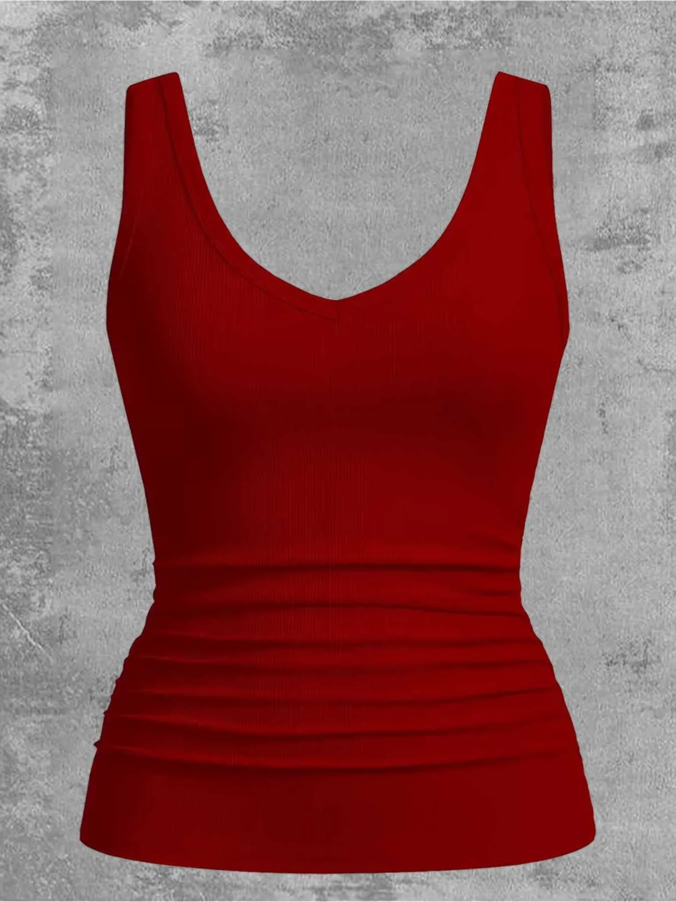 حار بيع 3 قطعة المرأة الربيع الصيف مثير الخامس الرقبة سترة دون أكمام أعلى أنيقة بلون مطاطا تنوعا سترة غير رسمية القمم