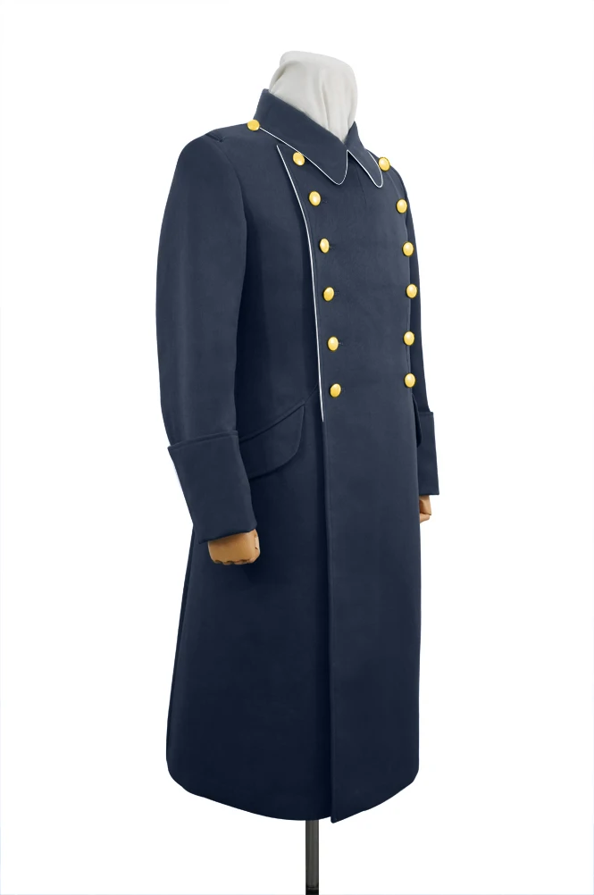 GUGH-001สงครามโลกครั้งที่สองกองทัพเยอรมันทั่วไป Gabardine Greatcoat