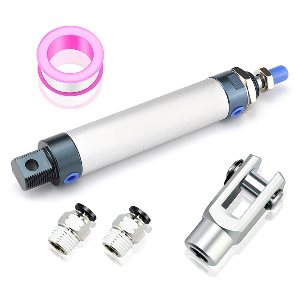 Mini MAL Cylinder Pneumatic Push Rod Telescopic Rod MAL16-25/50/75/100/125/150 for Industrial Use