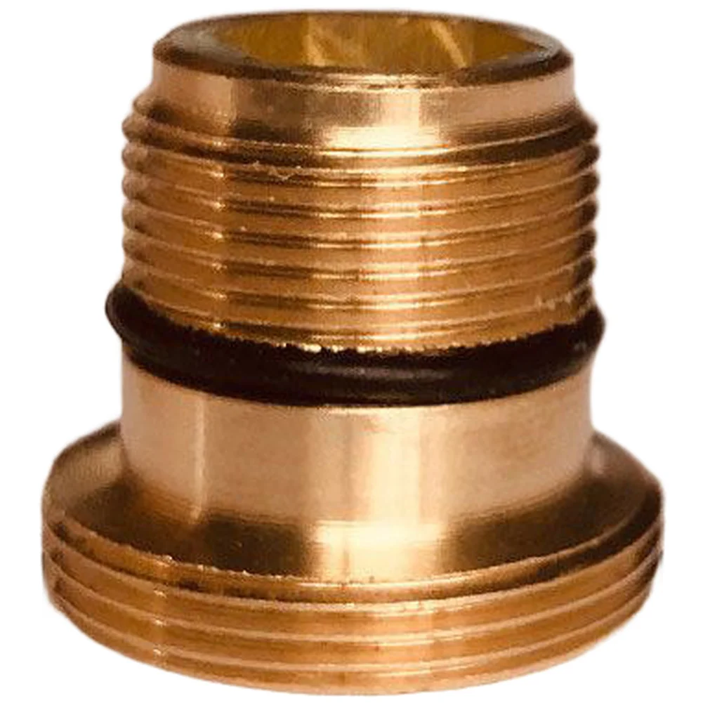 Thread-Specific Faucet Adapter in Copper with Integrated Aerator for Consistent Water Delivery in Filtration-Enabled Setups