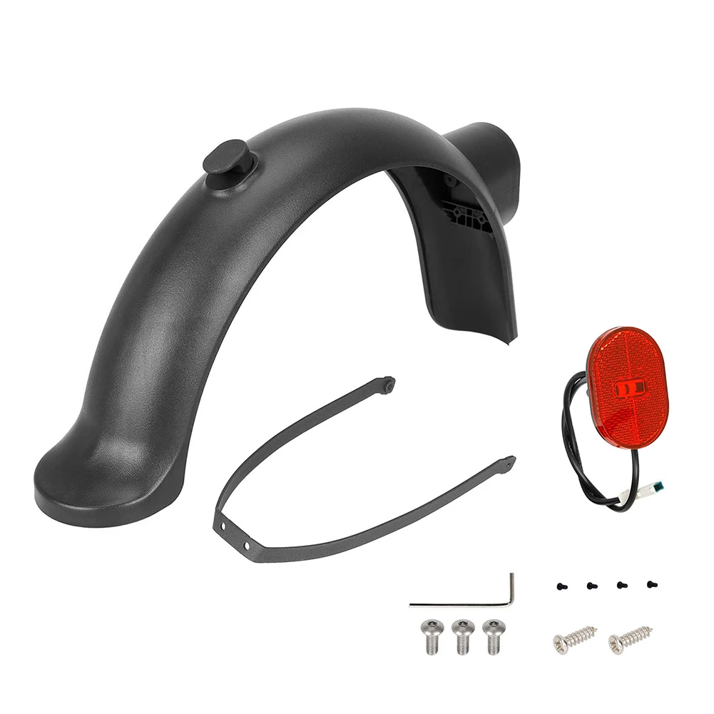 

Rear Mudguard and Taillight Bracket Kit for For xiaomi 4Pro Electric Scooter Effectively Prevents Water Splashing