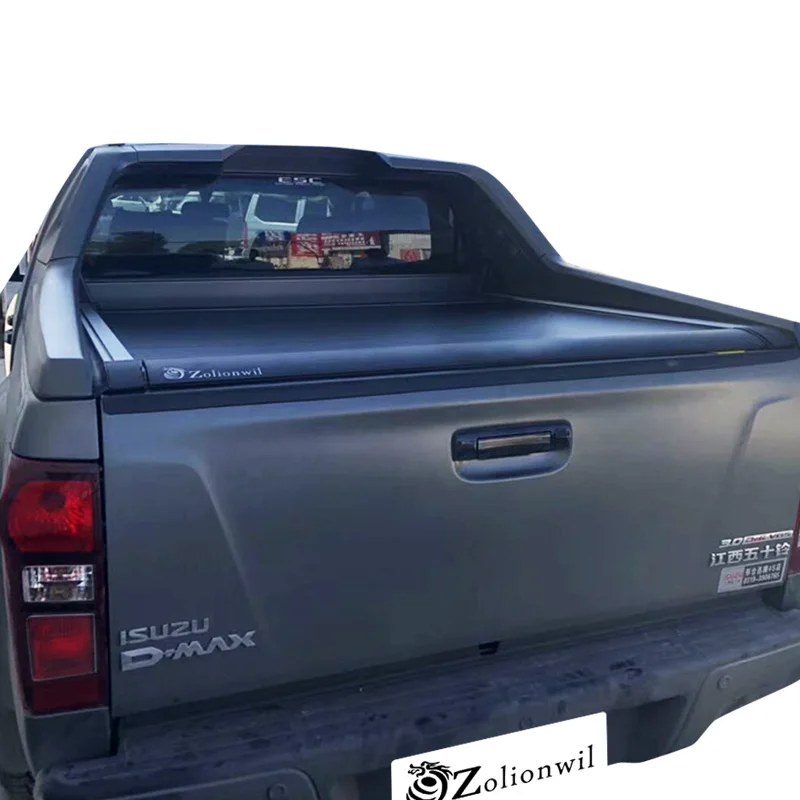 

Hot Selling Pickup Truck Cover Roller Lid Roll up Accessories Retractable Truck Bed Cover for Isuzu D-MAX