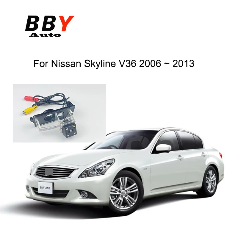 

Автоматическая камера заднего вида для Nissan Skyline V36 2006, 2007, 2008, 2010, 2012 2013, CCD, камера заднего вида ночного видения/задняя камера