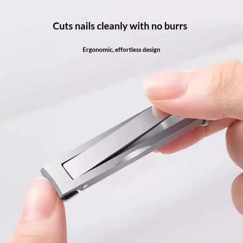 Nail Clippers Safe Sharp Ultra Thin Foldable Portable Multi-Function Nail Cutter for Adults Kids Home Travel Use