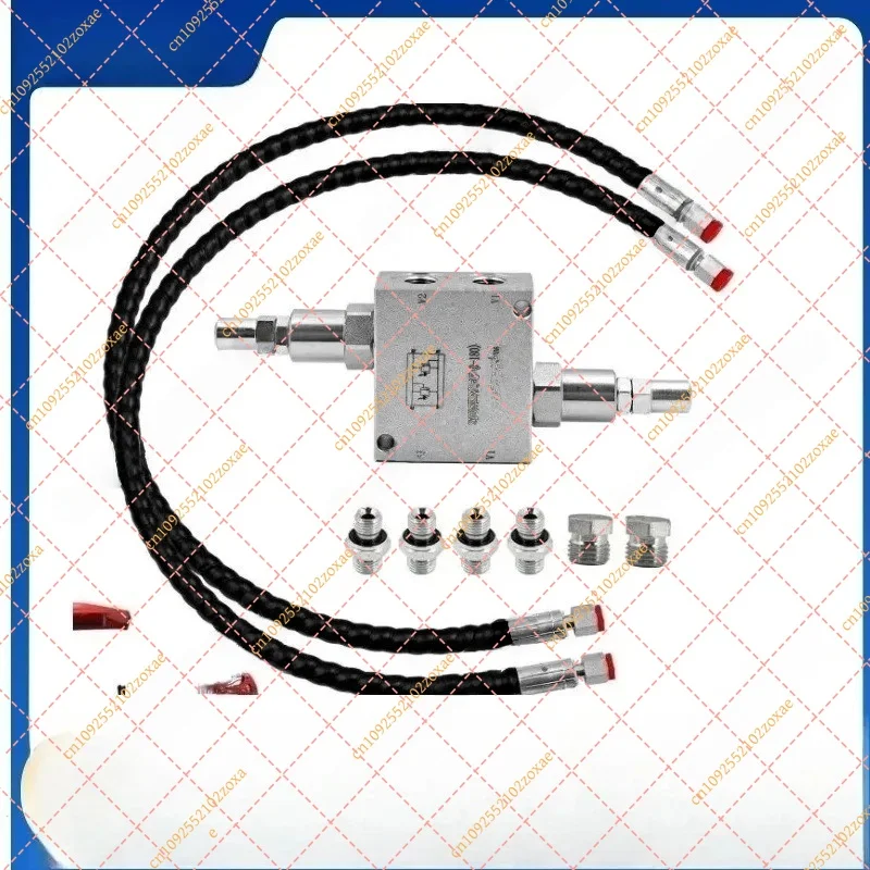 Mini Excavator Hydraulic Cushion Valve Kit Durable Steel Spare Part Heavy Duty Construction Machinery Accessory