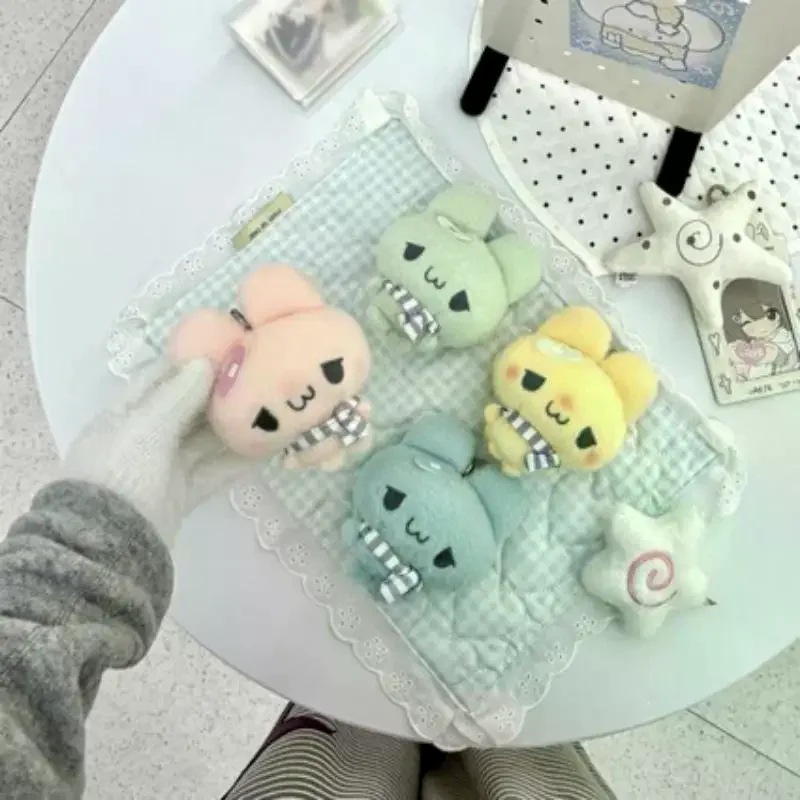 Cute Band-Aid Rabbit Sweet Creative Cartoon Pattern Plush Toy Pendant Fashion Versatile Portable Decor Keychain Bag Charm Gift