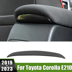 For Toyota Corolla E210 2019 2020 2021 2022 2023 Hybrid Car Rear Console Armrest Garnish Sticker Trim Strips Cover Accessories