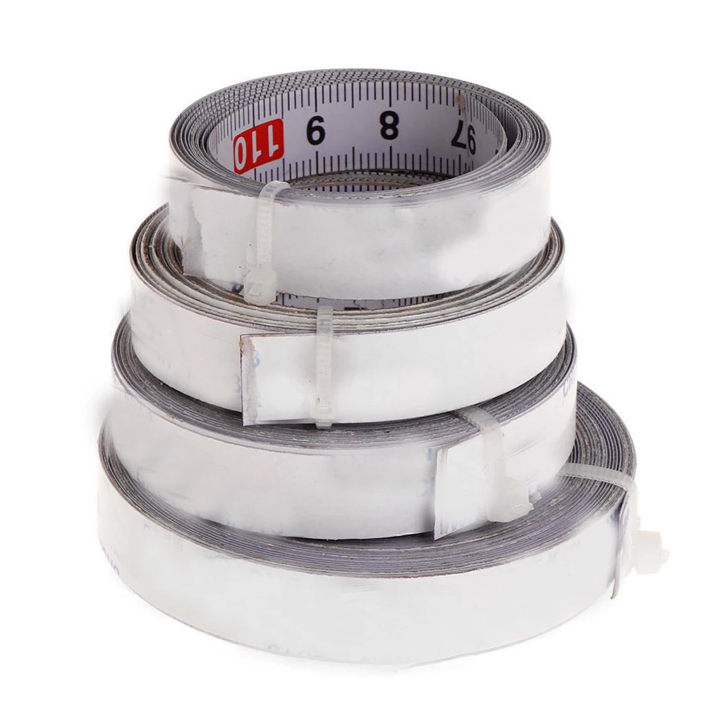 Régua de escala métrica de fita métrica de 15M para ferramentas de marcenaria com núcleo de aço e para instalação de pista de serra de esquadria