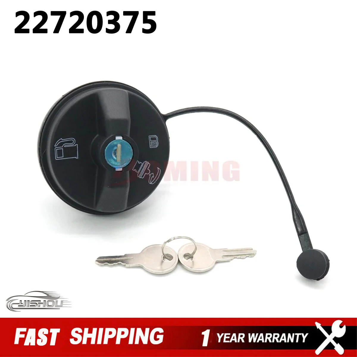 Car Fuel Cap Petrol Diesel Tank Cap With Keys 22720375 For Chevrolet Buick Cadillac GMC ISUZU OLDSMOBILE PONTIAC SATURN