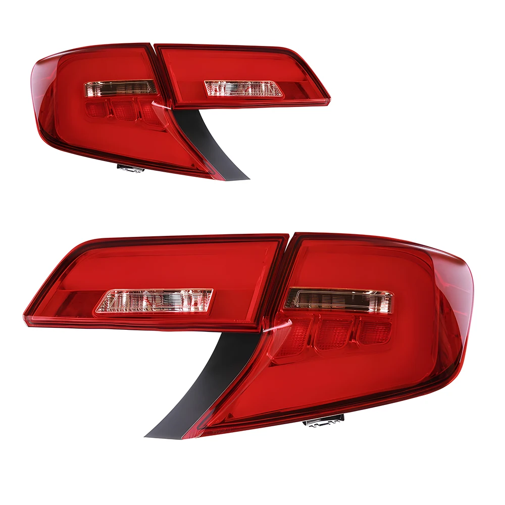 

US Version LED Auto Rear Back Lamps Assembly for 2012-2014 Toyota Camry 7th Blink Signal Car Taillamps Accessories
