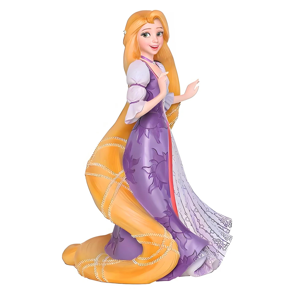 Lighthouse Landscape 2D Flat Statue Decoration Stone Crafts Acrylic Birthday Gift Princess Rapunzel Golden Long Hair Craft 1Pcs