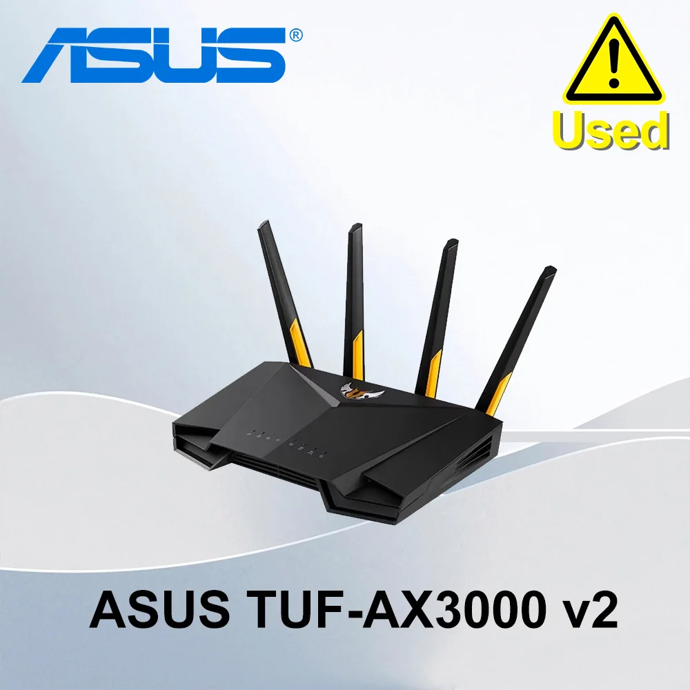 

ASUS TUF-AX3000 V2 Gaming Gigabit WiFi 6 Wireless Router Gaming Acceleration AiMesh Wall Penetrating Intelligence(No retail box)