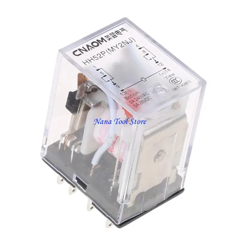 31GJ 8 Pin PYF08A 220/240 V AC Bobina Power DPDT MY2NJ With Base