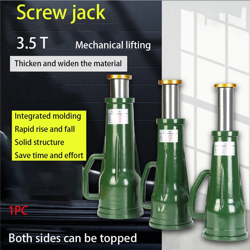 The Maximum Height of Gear Stand of 3.2 Tons Mechanical Hand Screw Jack Is 33cm