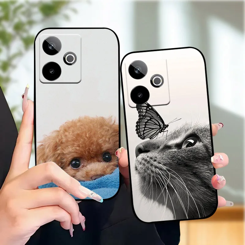 ل Realme GT 7 T GT7T حافظة 2025 موضة جديدة لينة سيليكون بولي TPU الهاتف الغطاء الخلفي ل Realme GT7 برو RMX5011 قذيفة للصدمات كابا