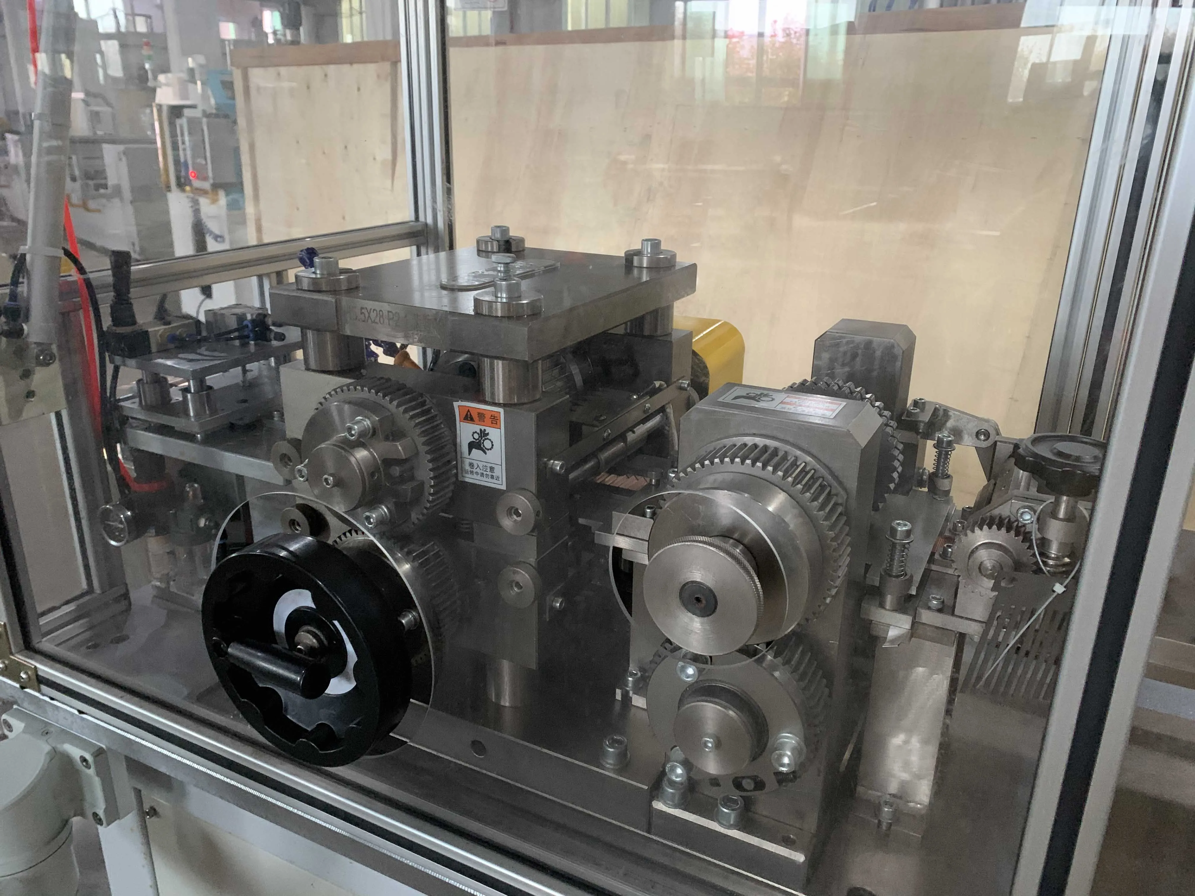 Kühler Kupfer Aluminium Metall Fin Roll Forming Making Maschine für Wärme Austausch