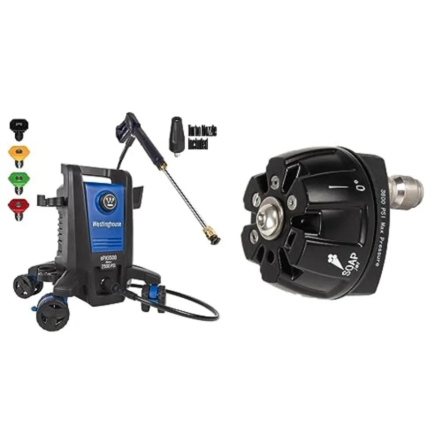 

Электрическая мойка высокого давления ePX3500, 2500 PSI, 1.76 GPM, с насадкой 6-в-1