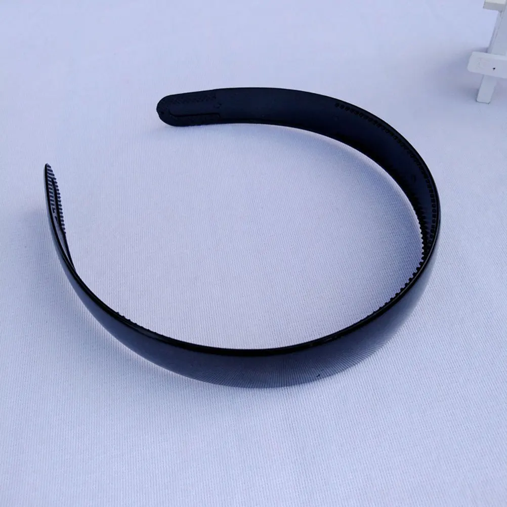 

20 Pcs Lightweight Breathable Plastic Hair Hoop Toothed Headb for Girls Non Fading Durable Daily Wear Party Ceremonies