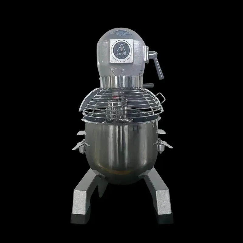 Vertical Food Mixer Kitchen Equipment with 304/316 Stainless Steel 10L Capacity 220V 6 Months Warranty