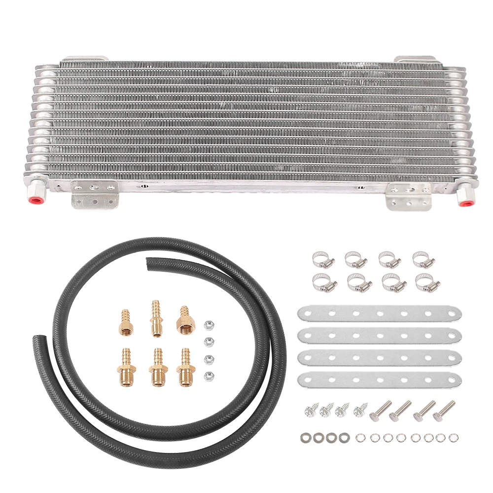 

40k Transmission Oil Cooler lpd47391 Compatible with tru Cool Heavy Duty 40,000 GVW Max - Low Pressure Drop Trans Cooler