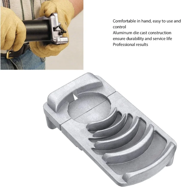 Plastic Pipe Deburring Tool Professional Effective 1 1/4-4in PVC Tubing Plumbing Reamer Chamfer