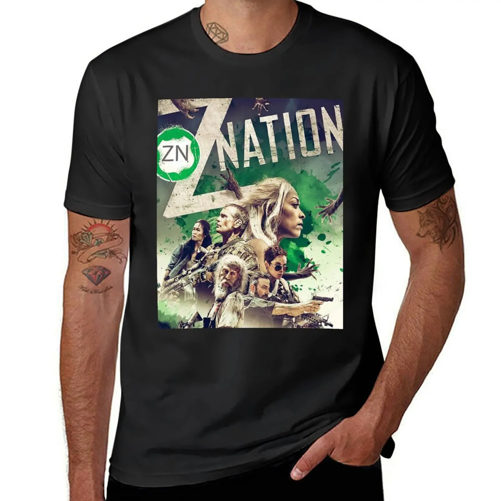 The Z-Nation Clash T-Shirt kawaii clothes vintage clothes t shirts men