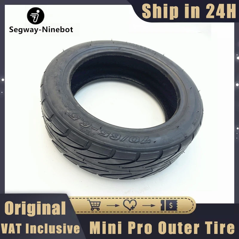 Original Outer Tire For Ninebot By Segway Mini Pro Self-balancing Scooter 70/65-6.5 Tubeless Tires Accessories