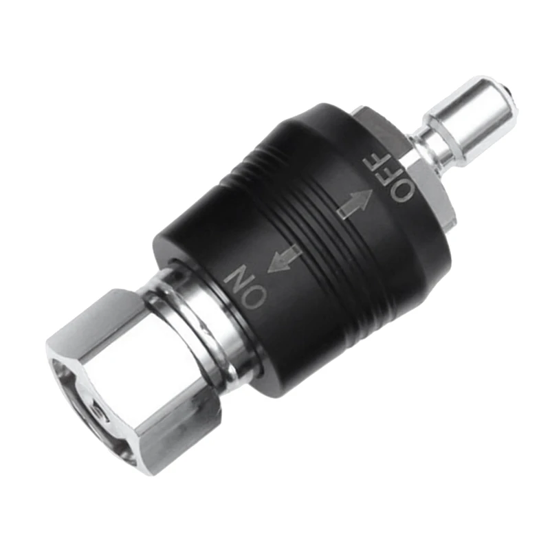 

Scuba Diving Regulator Adaptor 9/16 Thread Connector With On Off Switch BCD Valve Medium Pressure Replacement