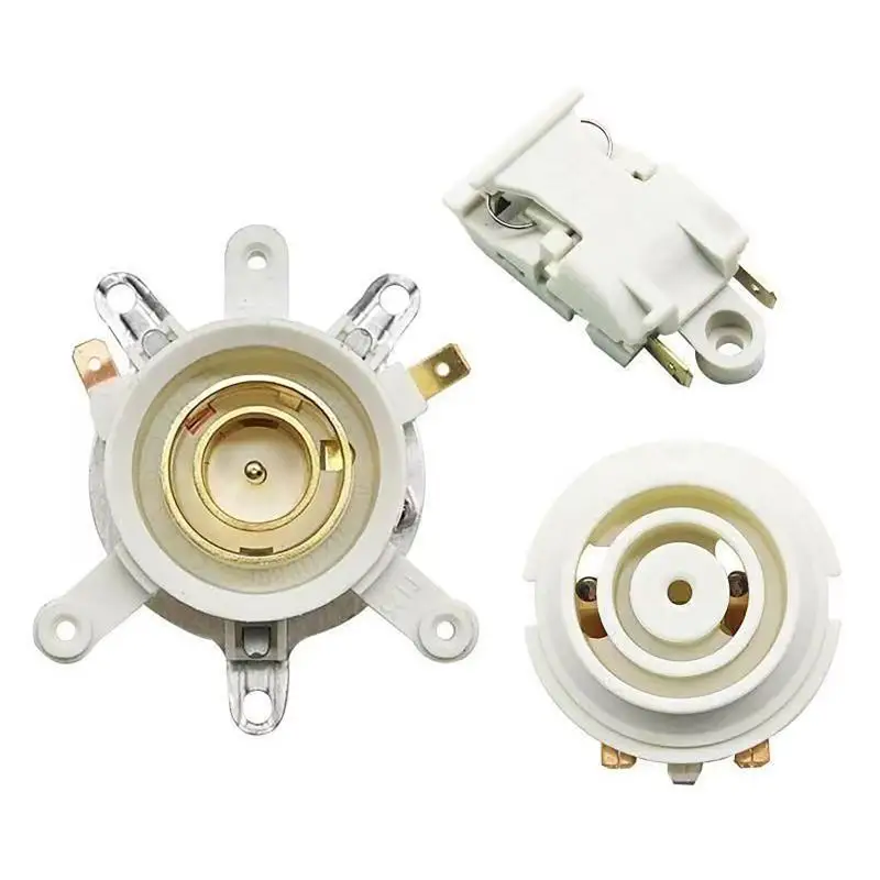 Plastic + Metal Electric Kettle Base Thermostat Temperature Switch Connector Coupler Socket Household Acessories
