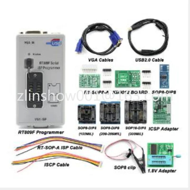 RT809F computer main board LCD TV, universal intelligent USB programmer, notebook