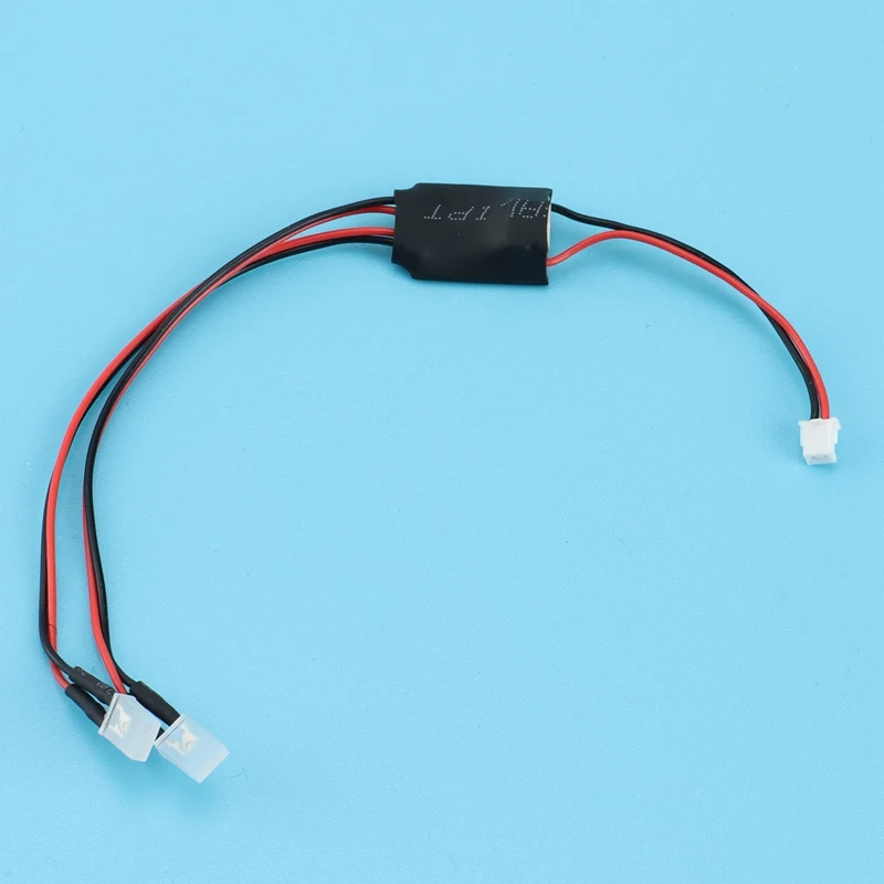 DT23 2Pcs for Headlight LED Light for HAIBOXING HBX 16889 16890 1/16 RC Car, Upgrade Parts