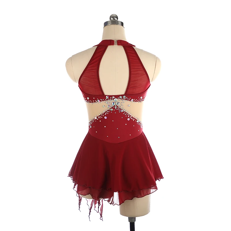 Figure Skating Competition Sleeveless Women's Dress Children's Rhythmic Gymnastics Tight Sleeveless 18 Color Optional Clothing