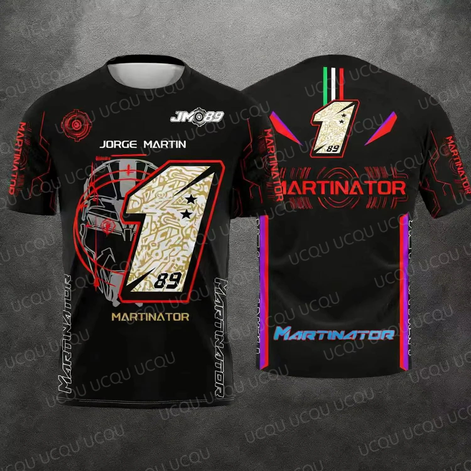 2026 New Motorcycle Racing T-Shirt - Rider #89 Jorge Martín & Rider #72 Marco Bezzecchi Fan Casual Tee for Men and Women