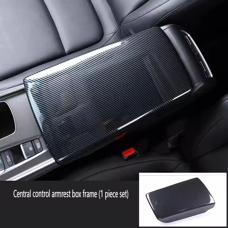 

Подходит для Honda Accord 2018 2019 2020 2021 2022 внутренний подлокотник центральной консоли автомобиля панель Крышка отделка автостайлинг