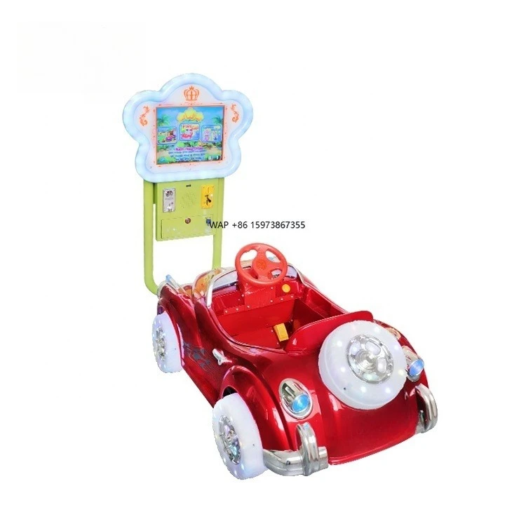 

Детский электрический игровой автомат-аттракцион с 17-дюймовым ЖК-дисплеем, работающий на монетах, для парков развлечений.